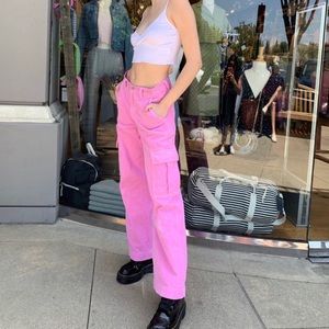 BRANDY MELVILLE 💖 Kyle Corduroy Pant in PINK | NWOT